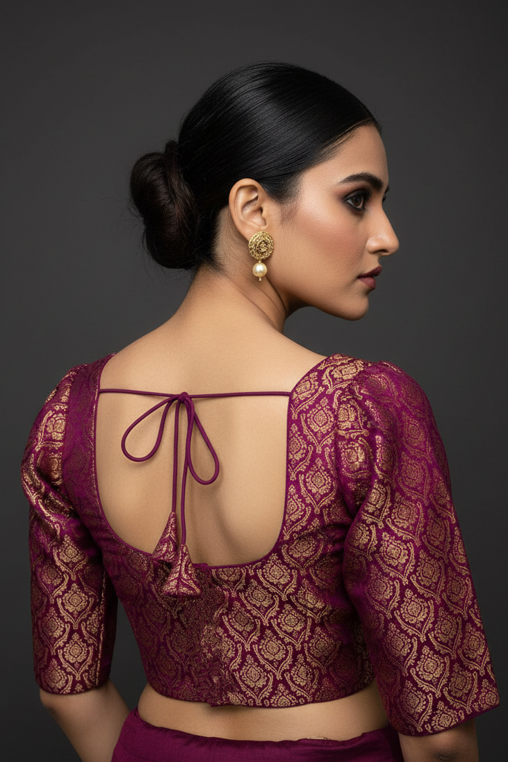 Craze Crack Designer Banarasi blouse