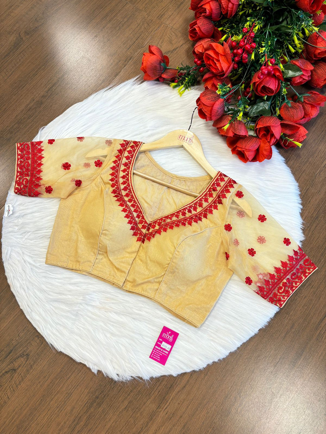 Adorable Organza Designer Blouse