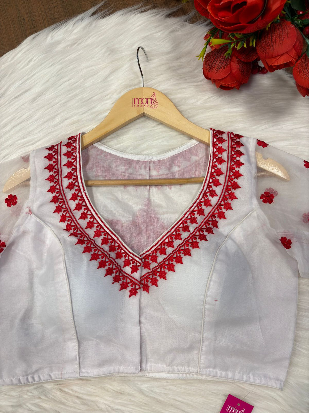 Adorable Organza Designer Blouse