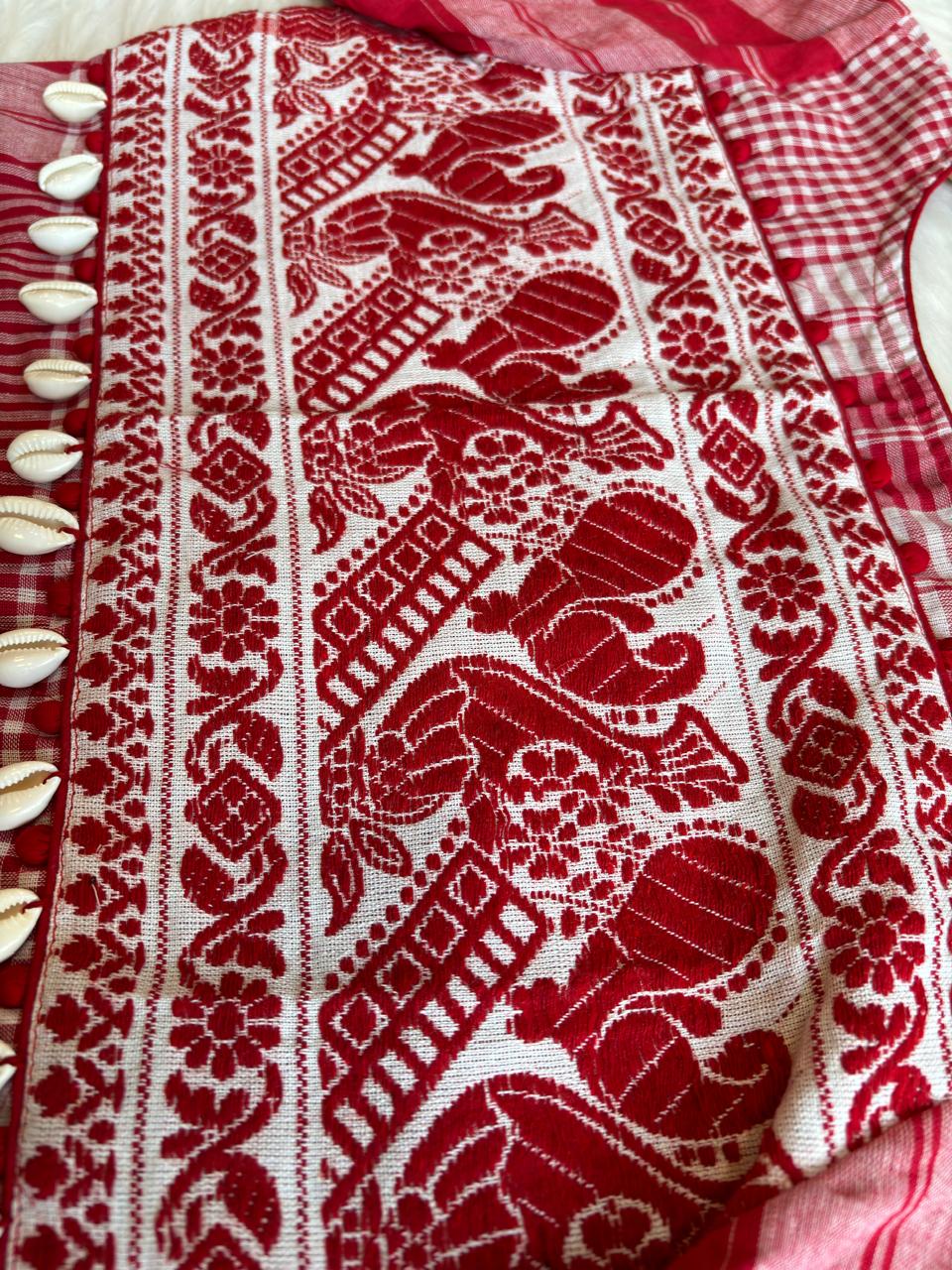 Assam Traditional Fancy Designer Blouse