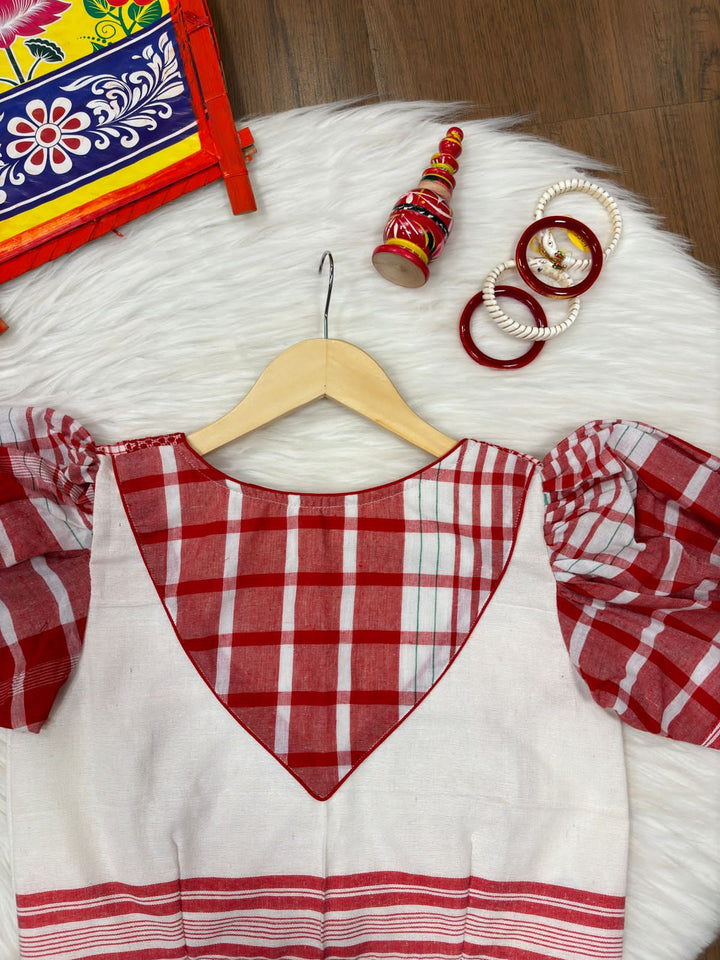 Bihu- Special Gamcha style Designer Blouse