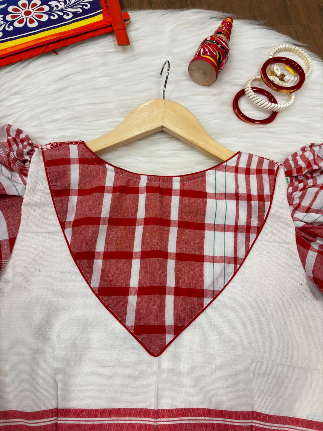 Bihu- Special Gamcha style Designer Blouse