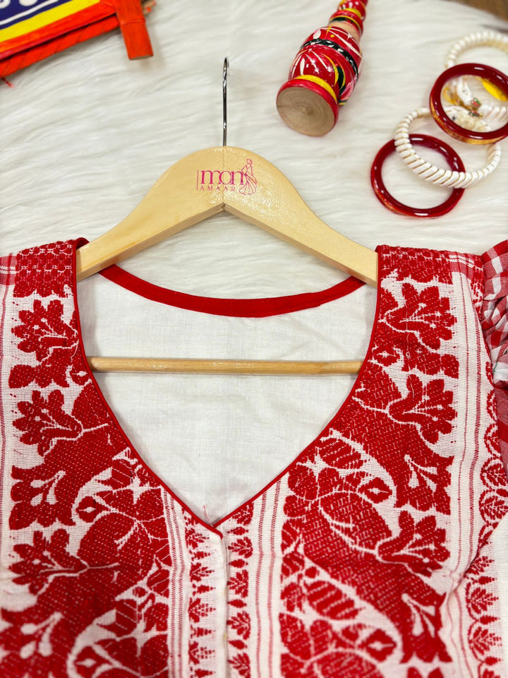 Bihu- Special Gamcha style Designer Blouse