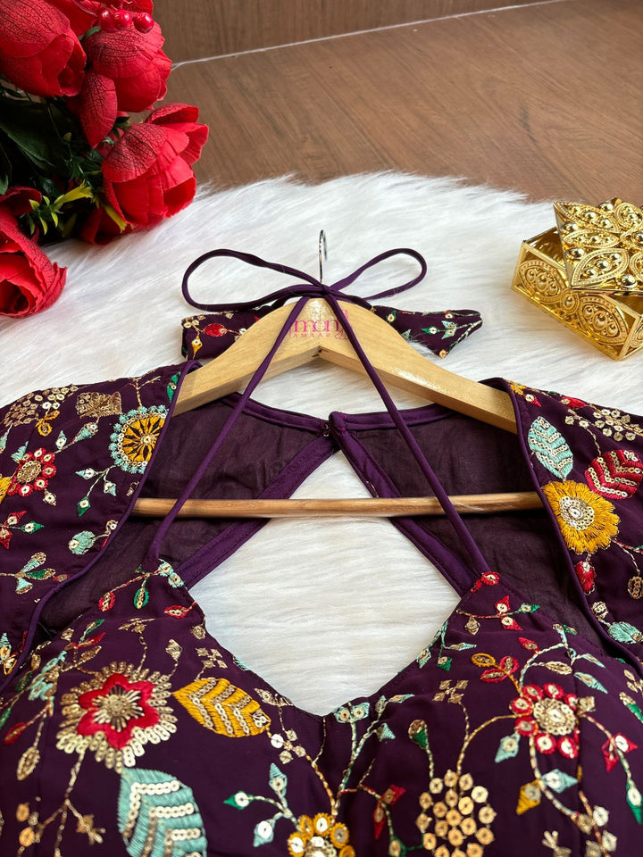 See The Magic Designer Georgette Blouse