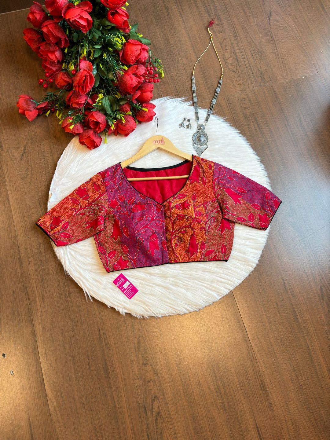 Never Like Before-Designer Kantha Blouse