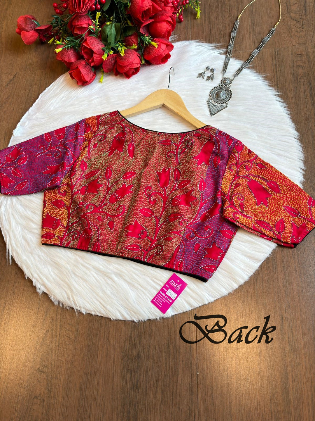 Never Like Before-Designer Kantha Blouse