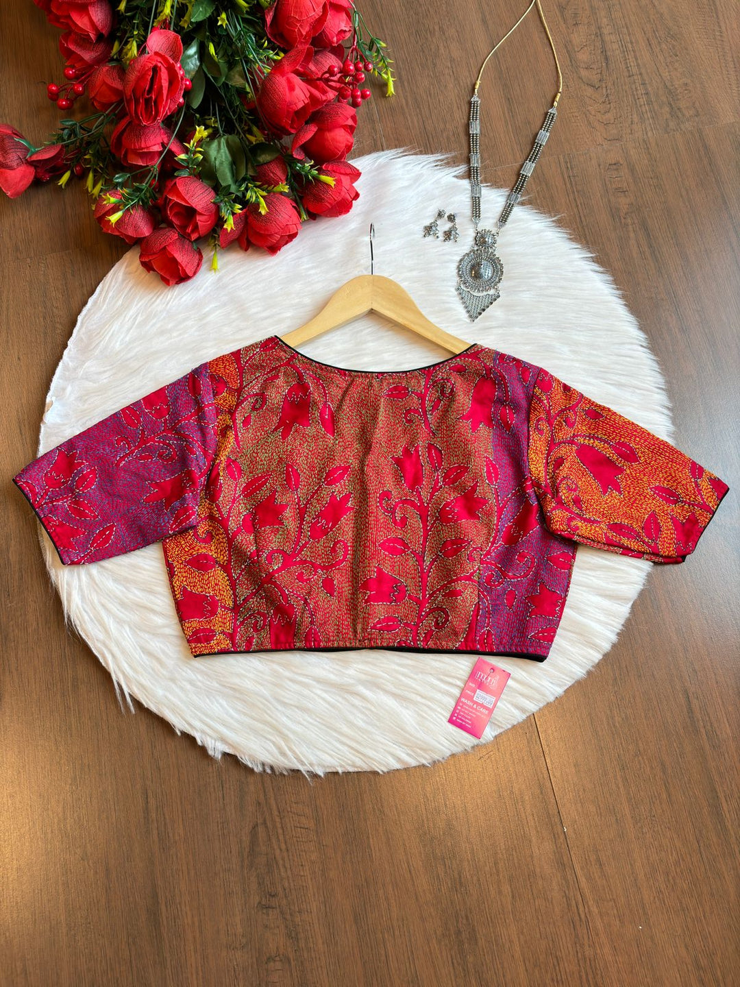 Never Like Before-Designer Kantha Blouse