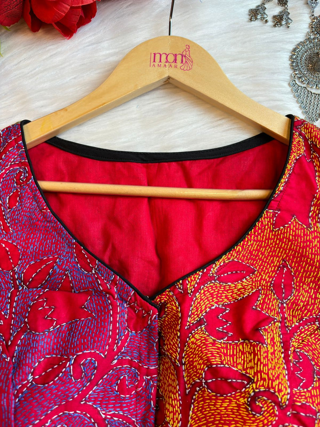 Never Like Before-Designer Kantha Blouse