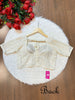 Off White Sparkle Designer Net Blouse