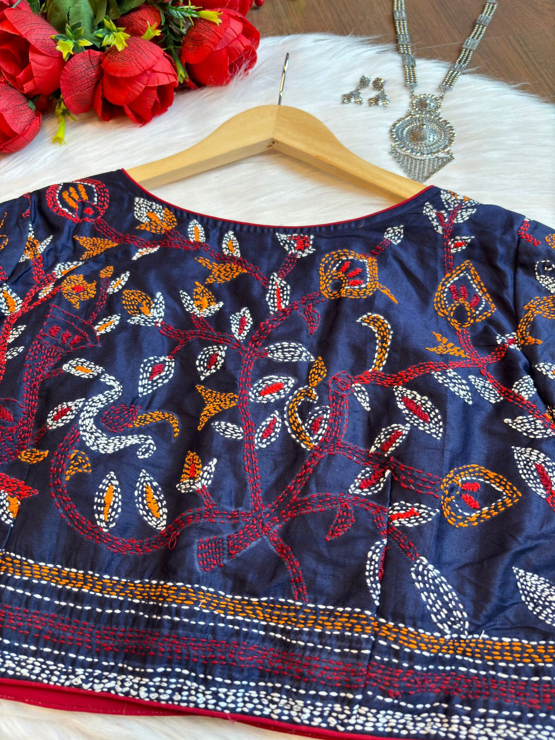 Kantha World Cotton Blouse