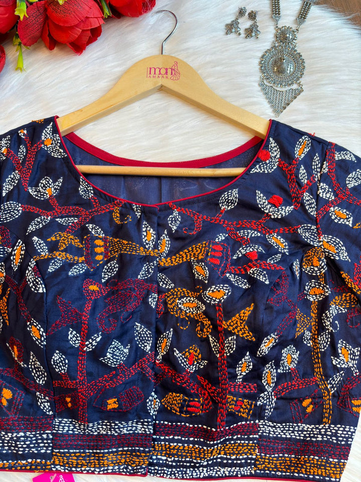 Kantha World Cotton Blouse