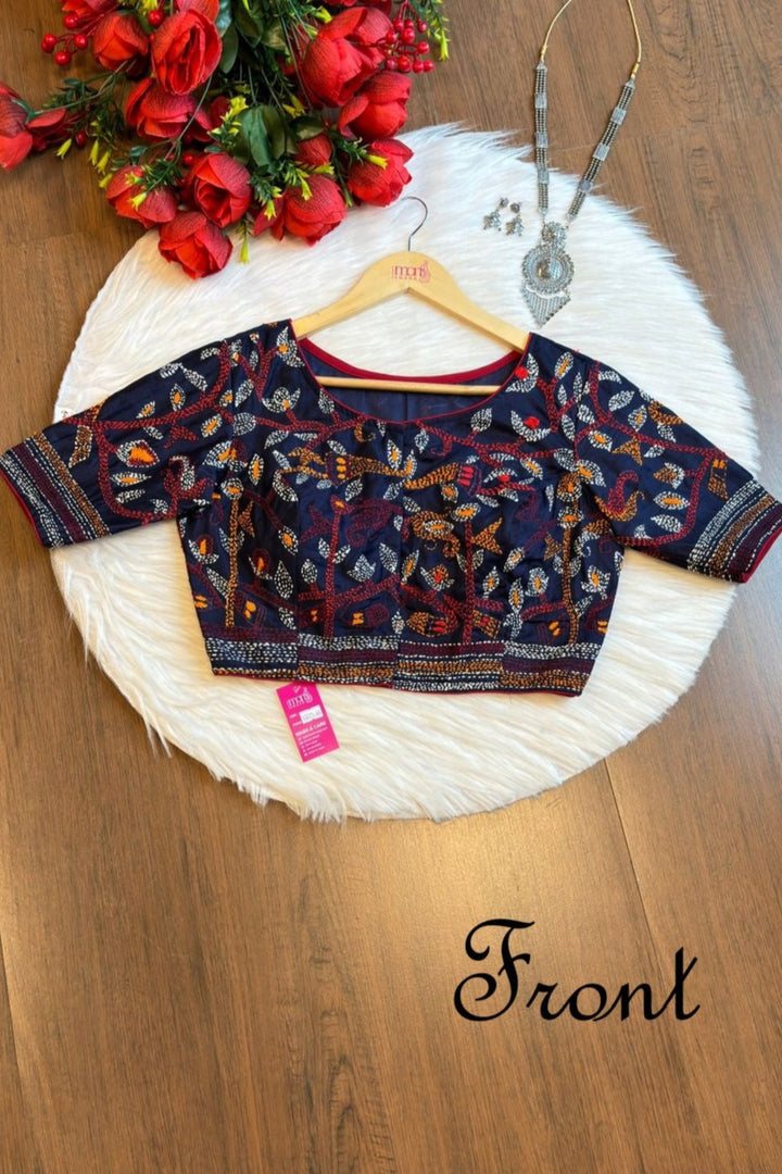 Kantha World Cotton Blouse