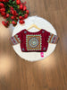 Maroon Solace Cotton Blouse