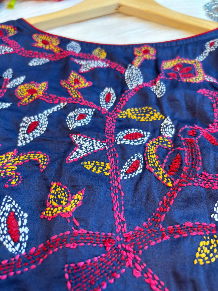 Kantha World Cotton Blouse