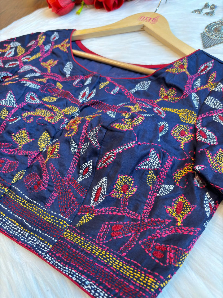 Kantha World Cotton Blouse