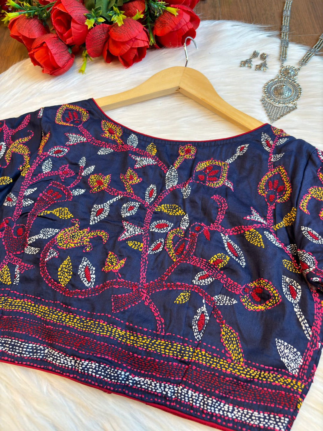 Kantha World Cotton Blouse