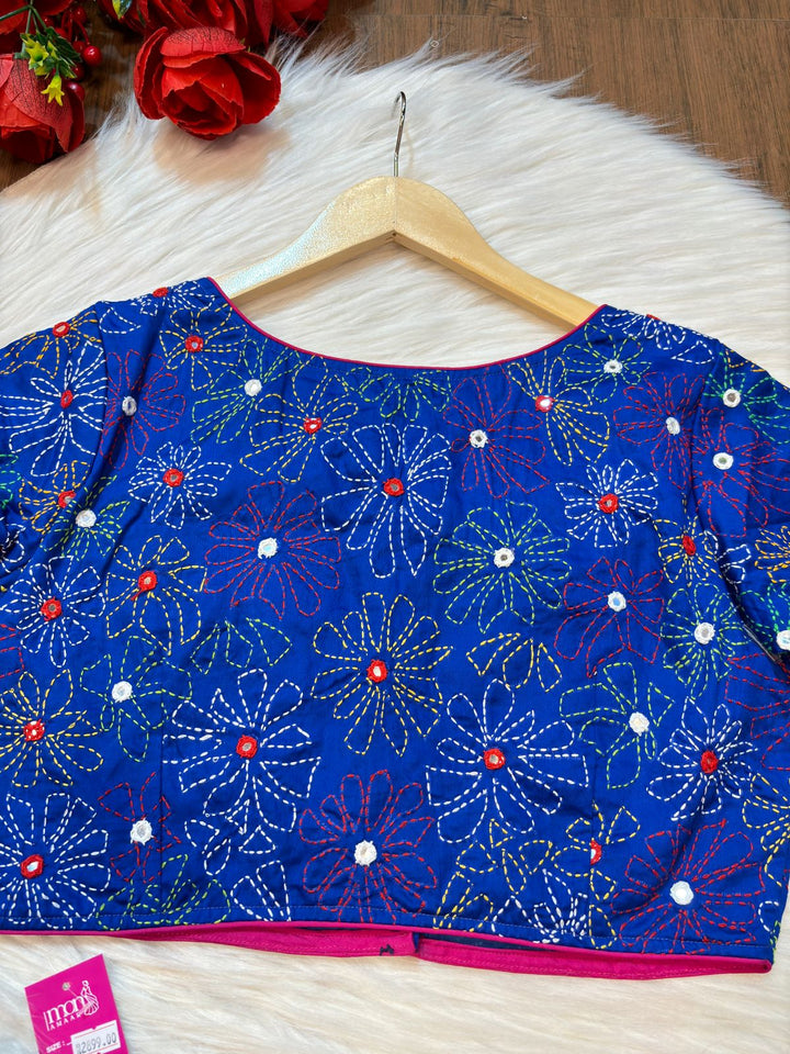 Kantha Origin Cotton Blouse