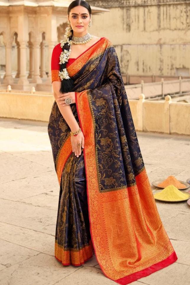 Swarnamani Banarasi Silk Saree