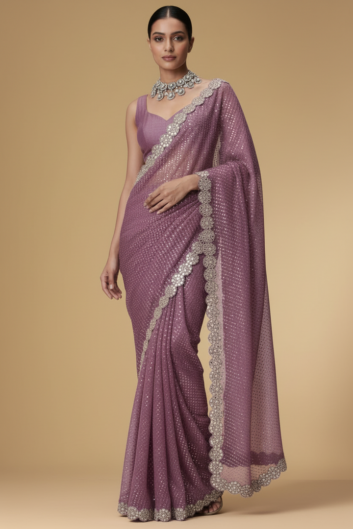 Bollywood Block Buster Georgette Saree