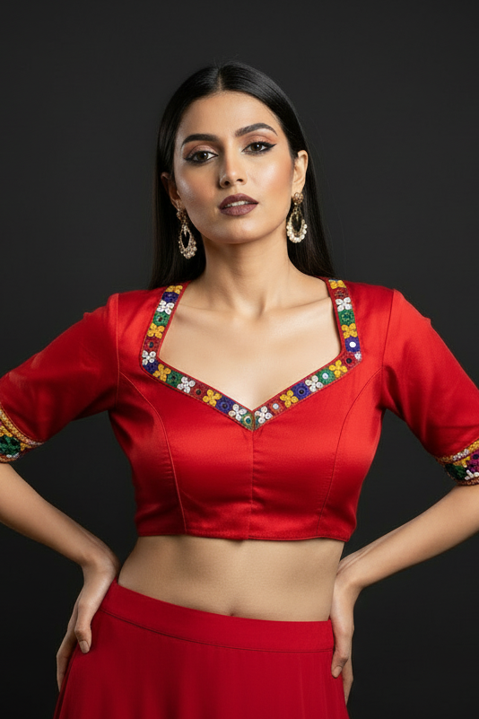 For Me Designer Cotton Blouse