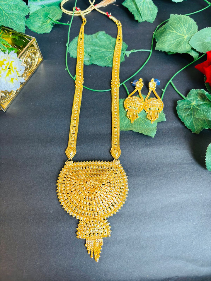 Anantaa Gold Plated Long Necklace Set