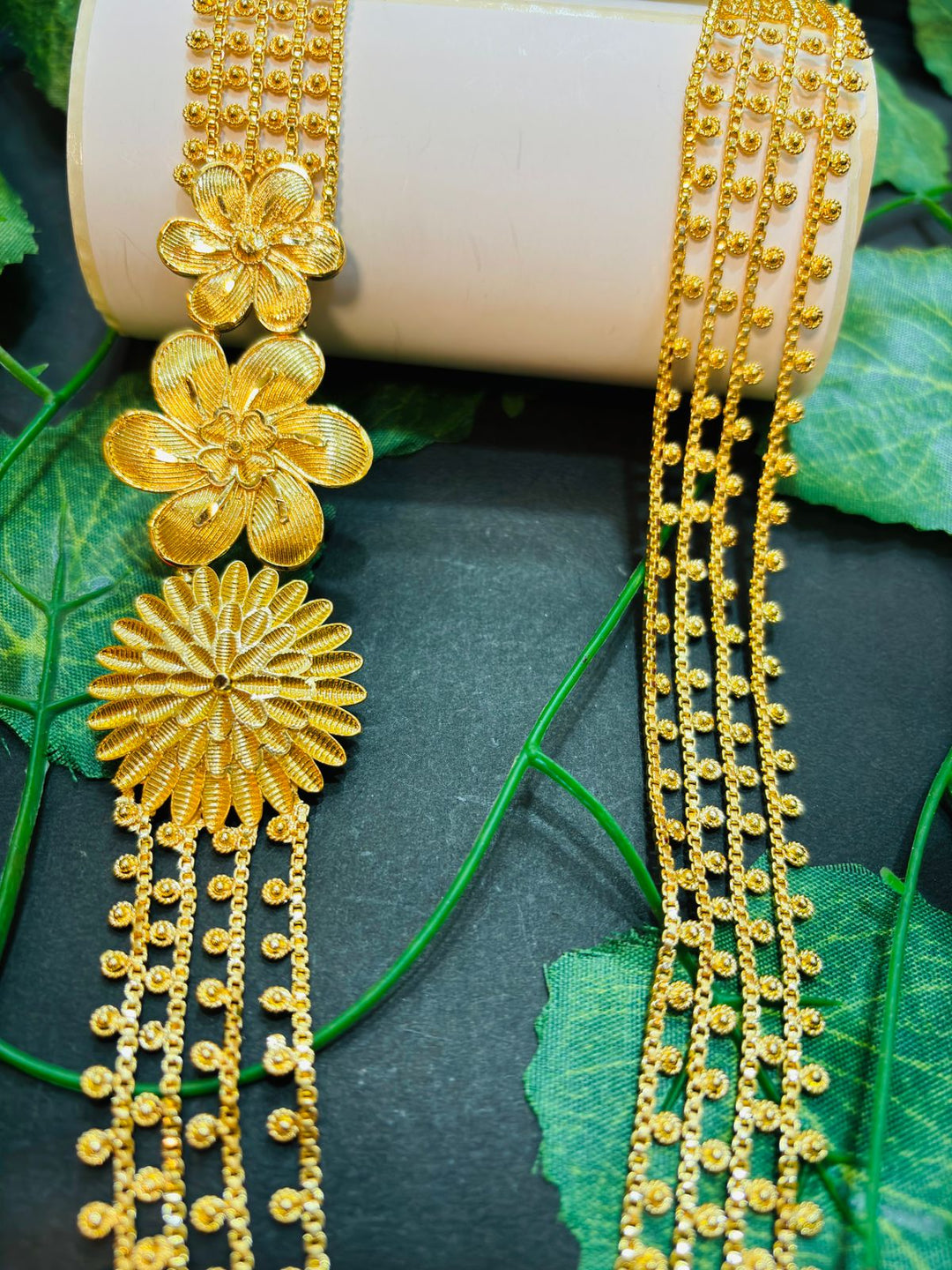 Hiranmayi Gold Plated Lahori Necklace Set