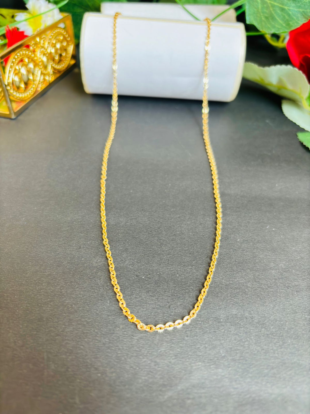 Kusumkomol Gold Plated Long Chain