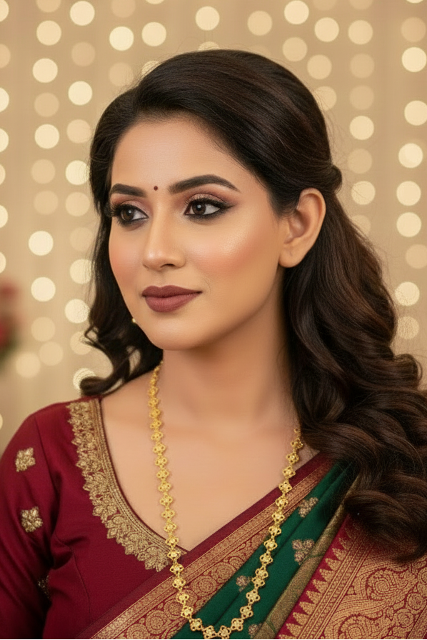 Aaviksha Gold Plated Long Chain