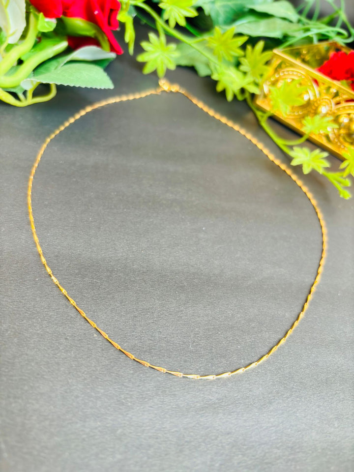 Mivan Gold Plated long chain