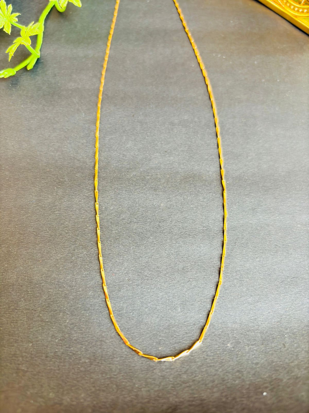 Mivan Gold Plated long chain