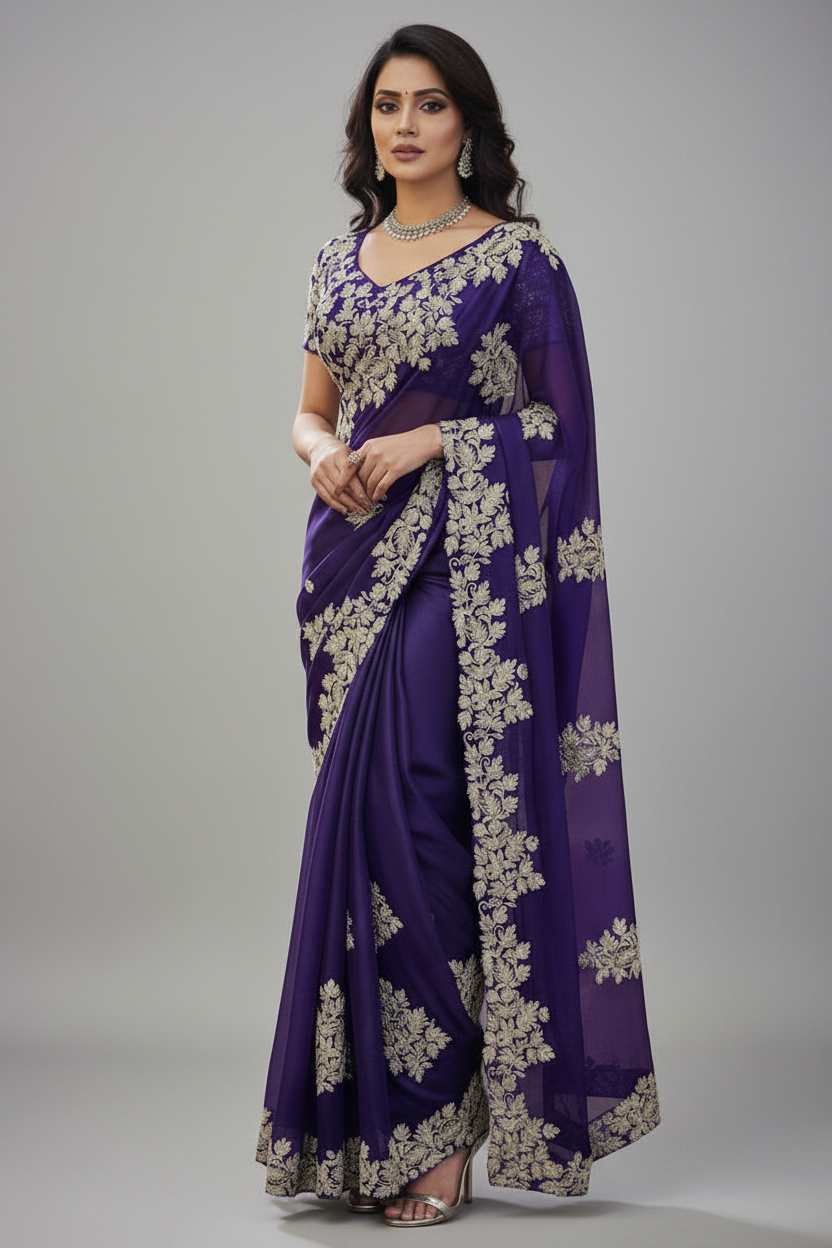 Special Look Rangoli Silk Saree