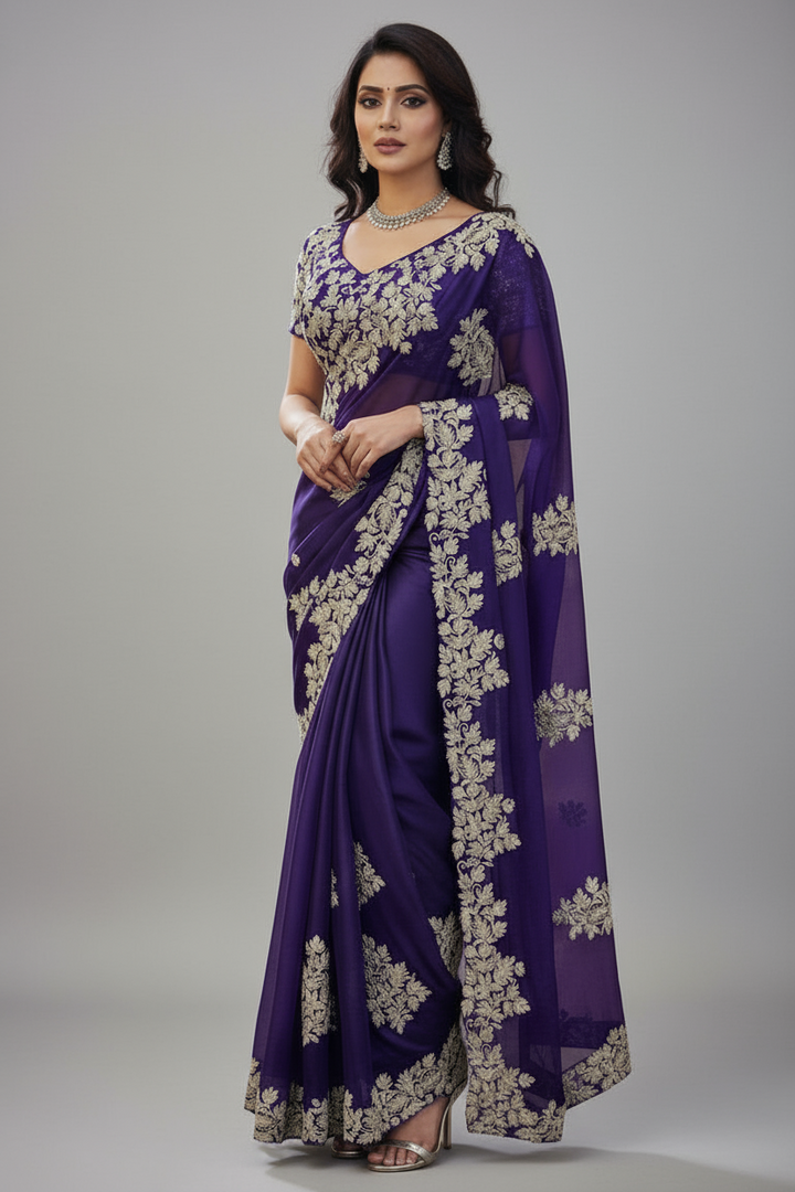 Special Look Rangoli Silk Saree