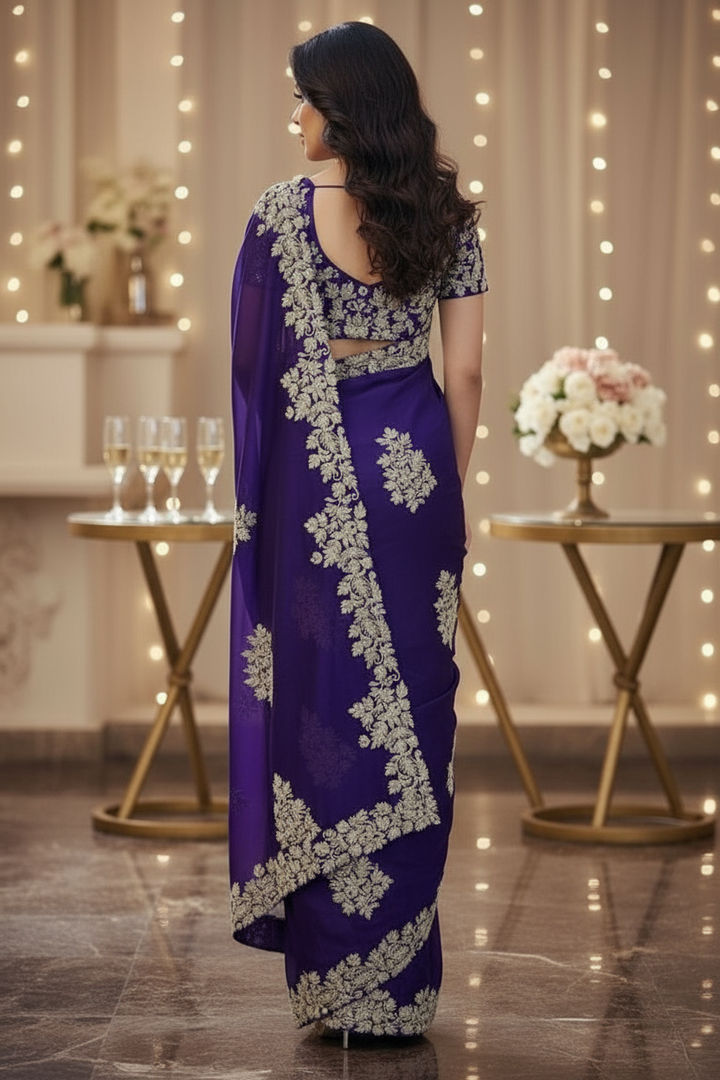Special Look Rangoli Silk Saree