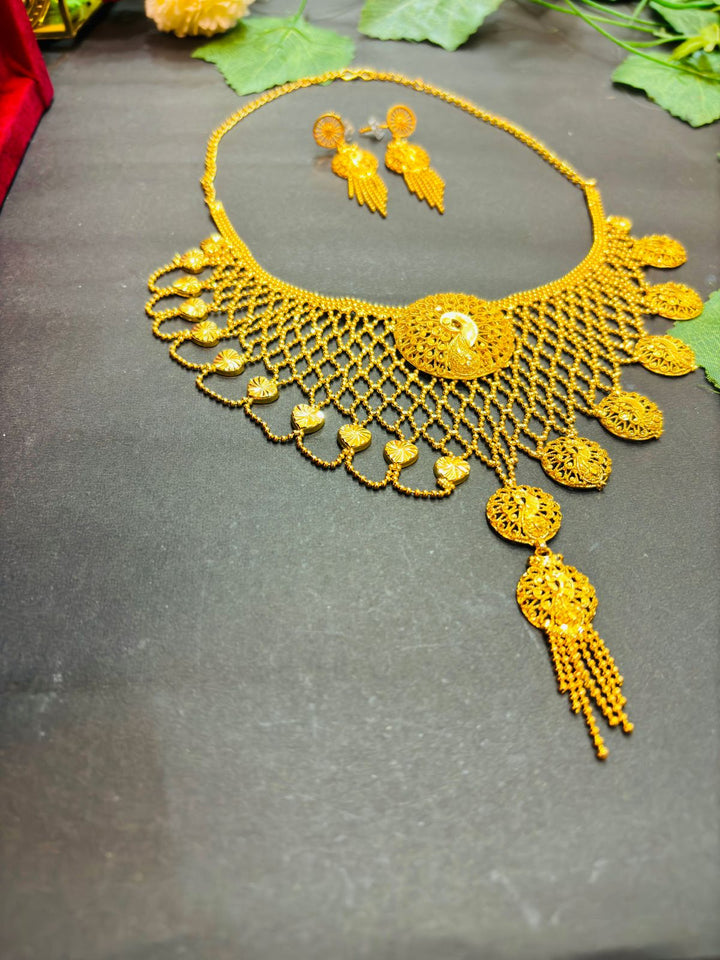 Rupamadhuri Gold Plated Necklace Set