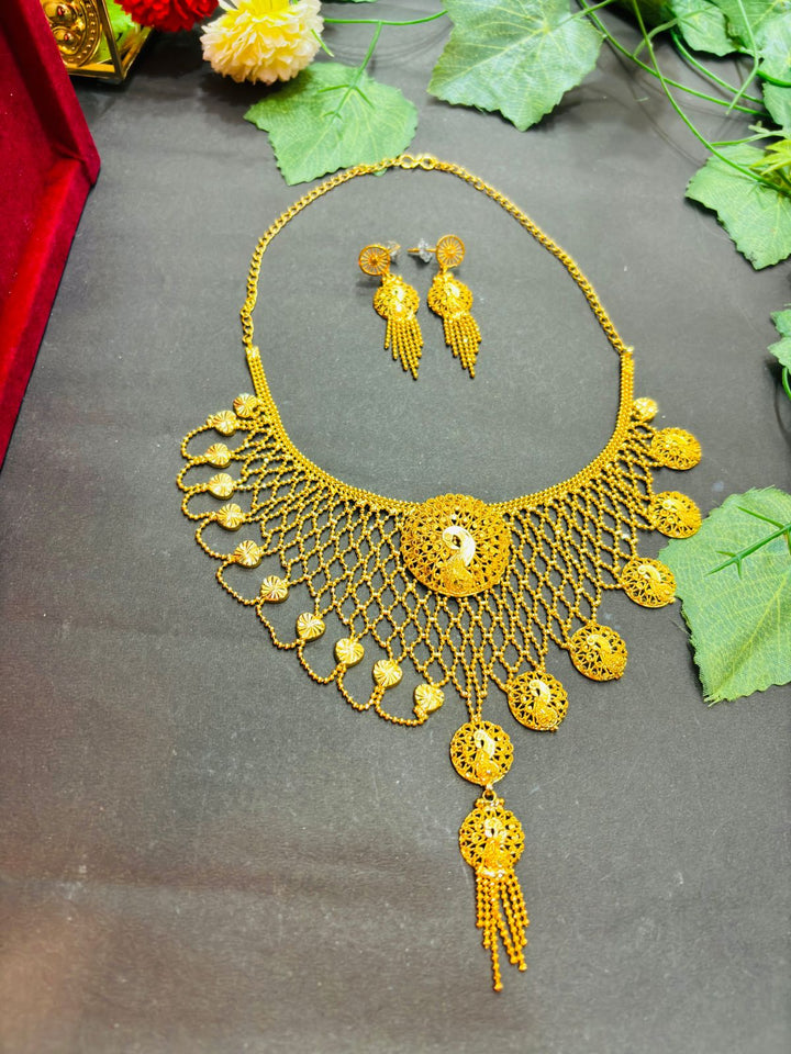 Rupamadhuri Gold Plated Necklace Set