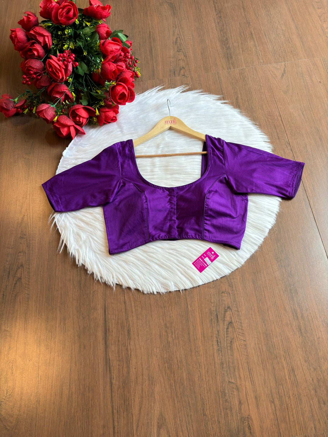 Single And Solid -Fancy Designer Blouse