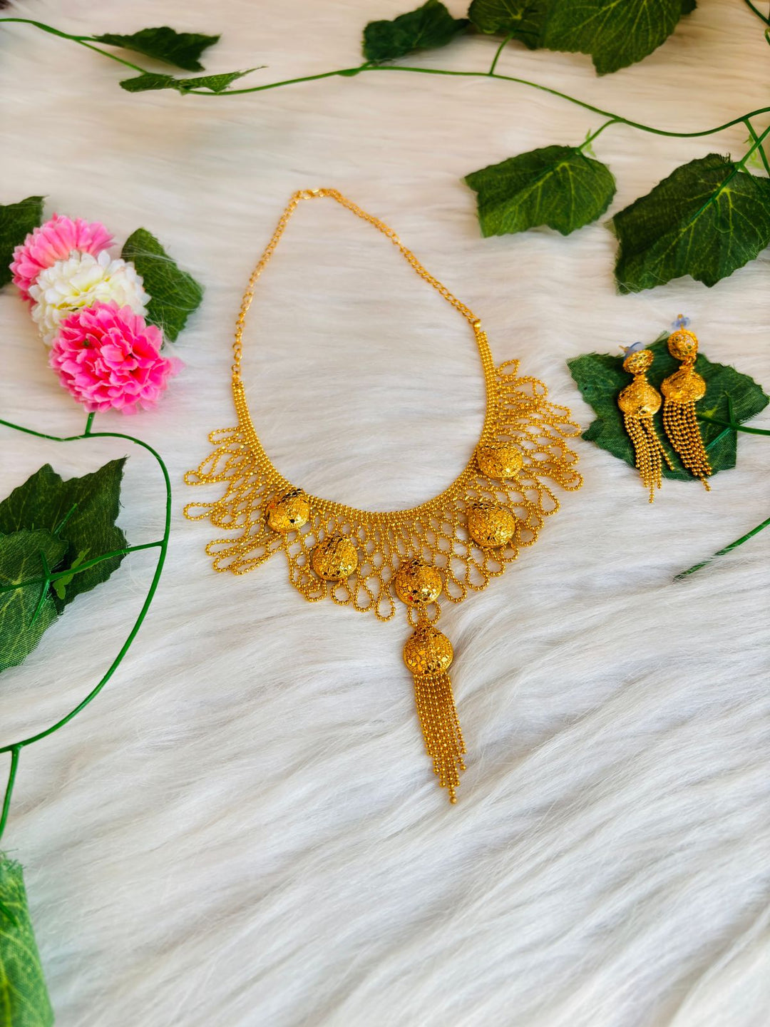 Mangalaya Gold Plated Necklace Set