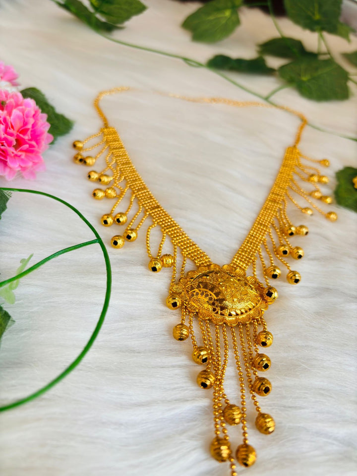 Shyamkumari Gold Plated Necklace Set