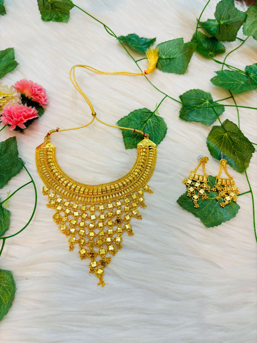 Mohini Gold Plated Necklace Set