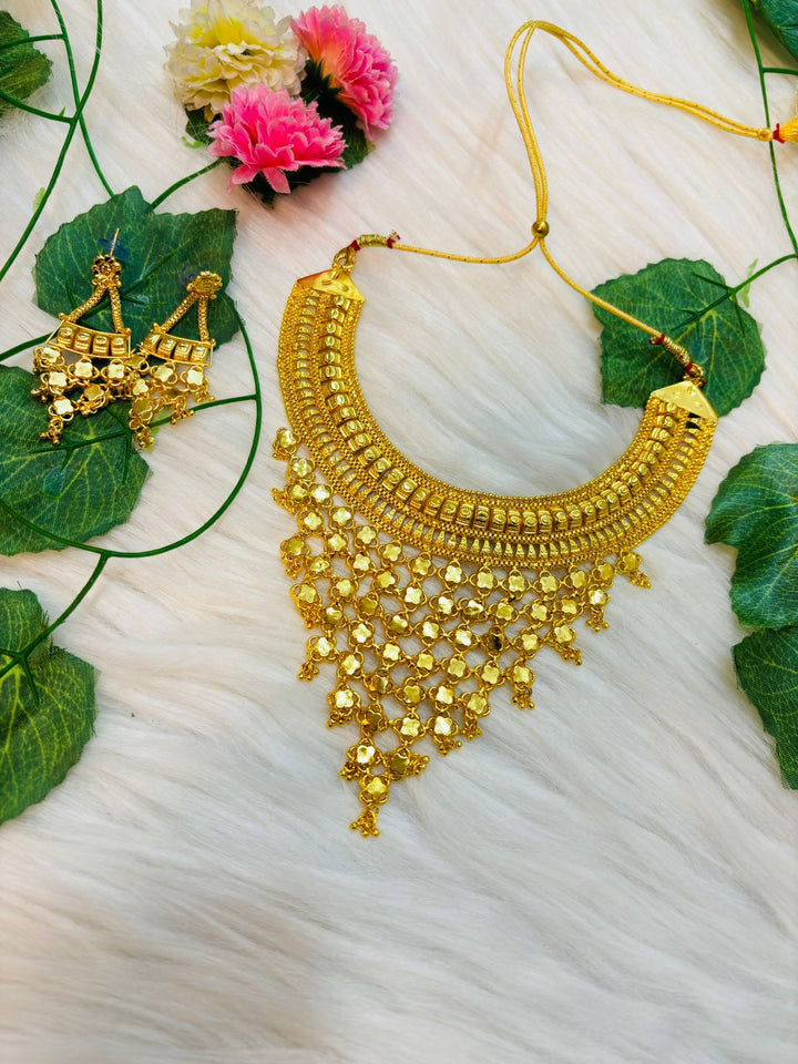 Mohini Gold Plated Necklace Set