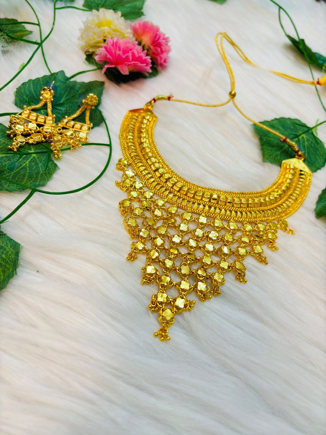 Mohini Gold Plated Necklace Set