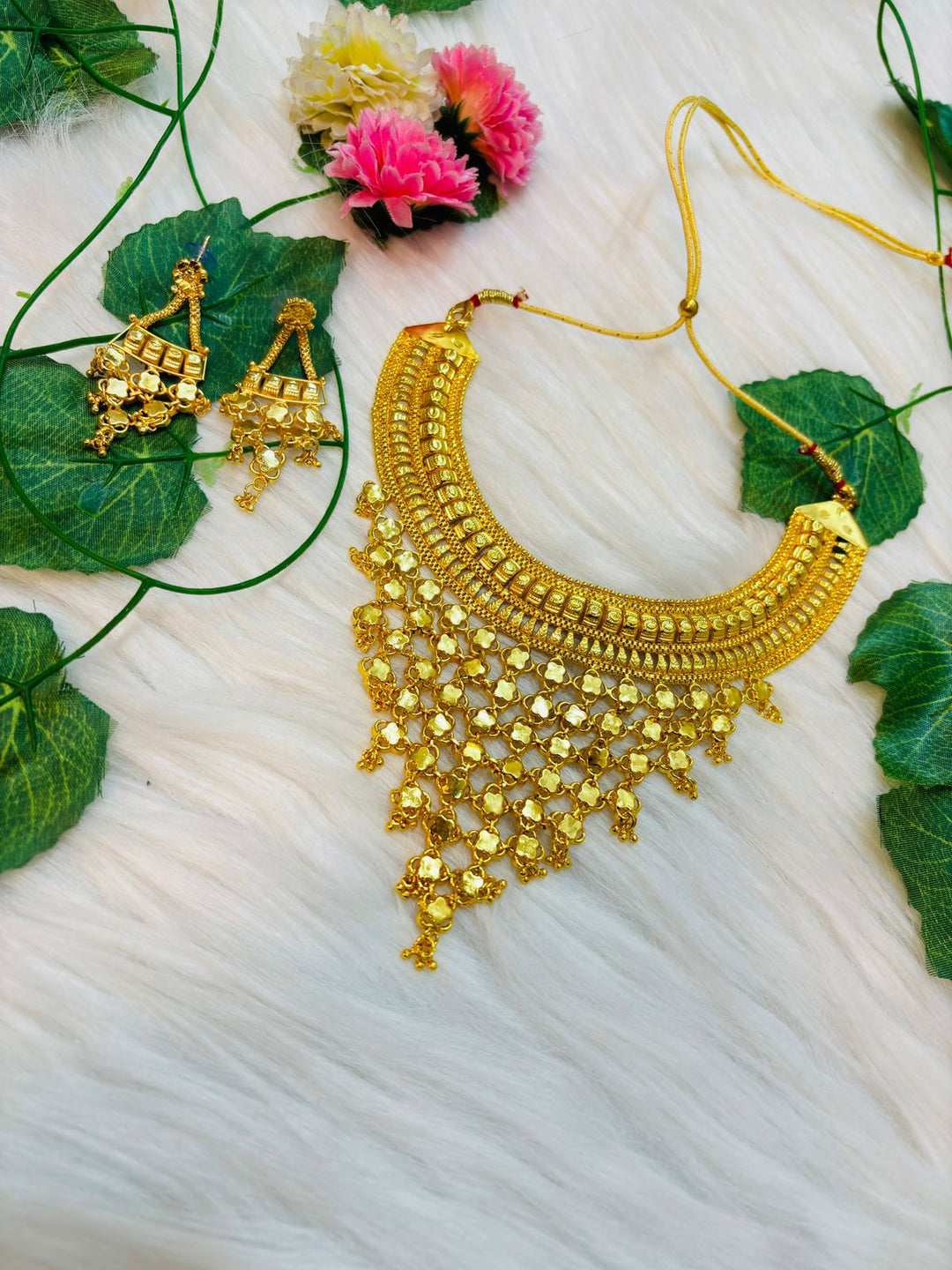 Mohini Gold Plated Necklace Set