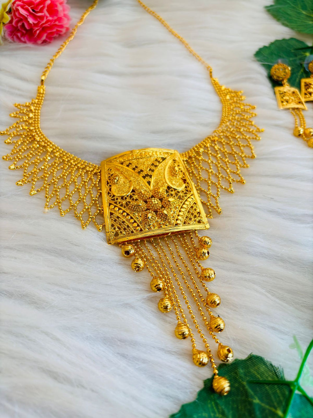 Sukanya- Gold Plated Necklace Set