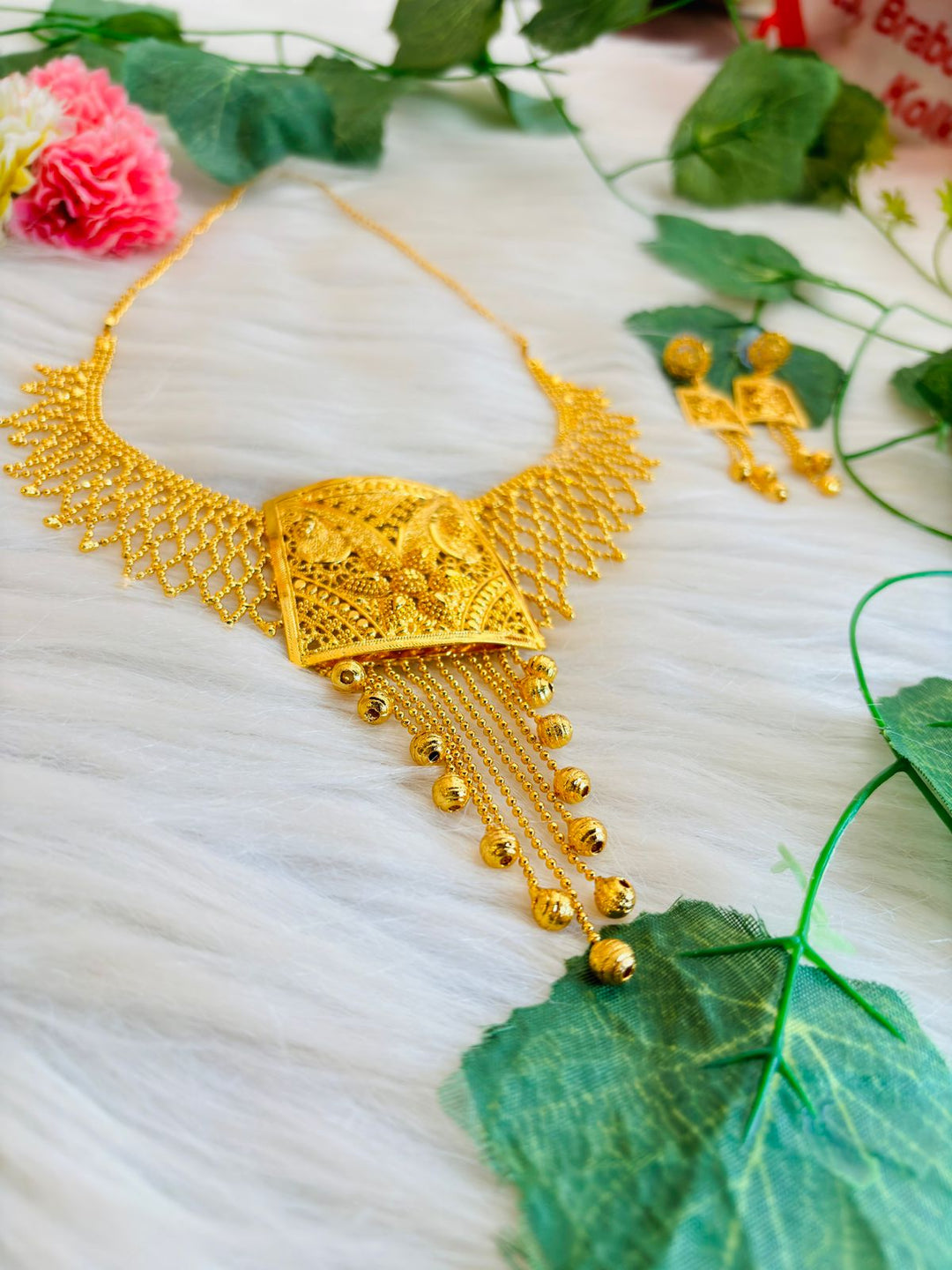 Sukanya- Gold Plated Necklace Set