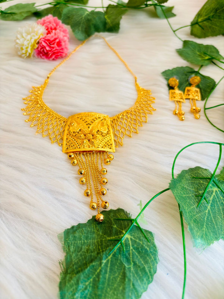 Sukanya- Gold Plated Necklace Set