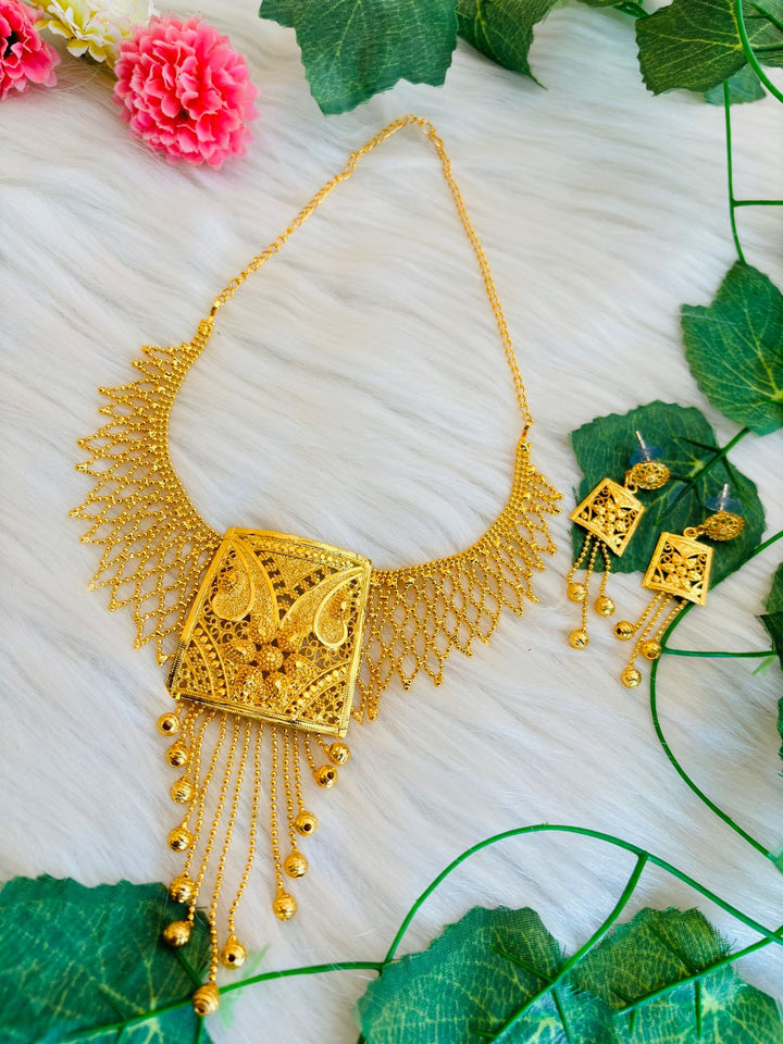 Sukanya- Gold Plated Necklace Set