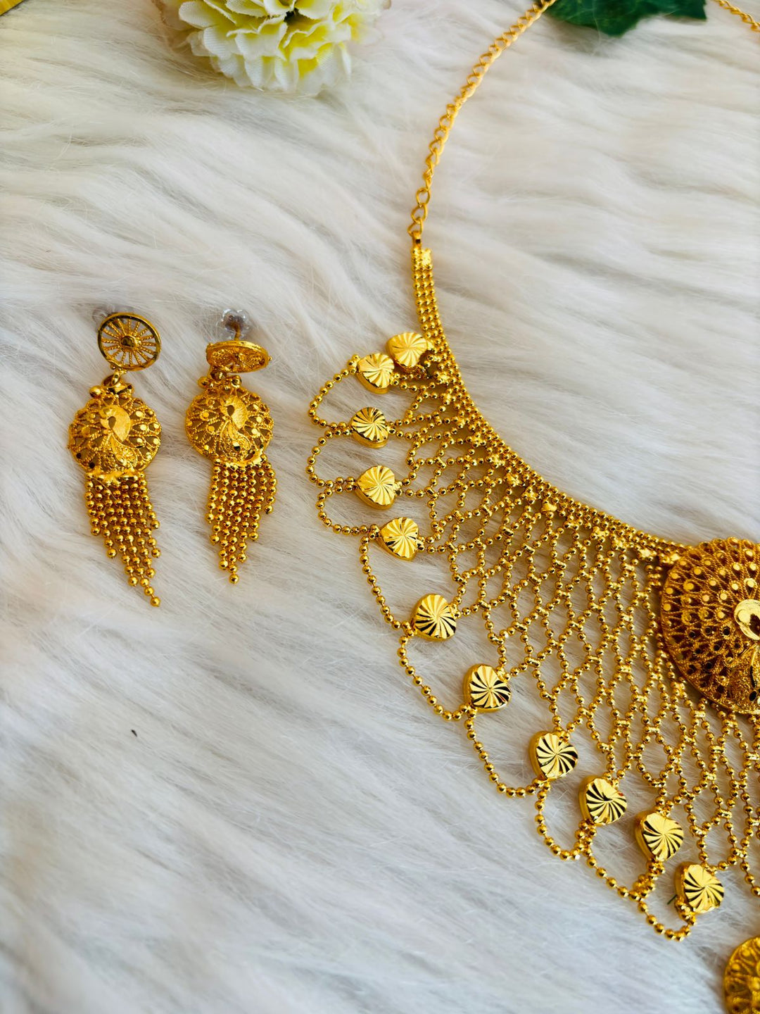 Rupamadhuri Gold Plated Necklace Set