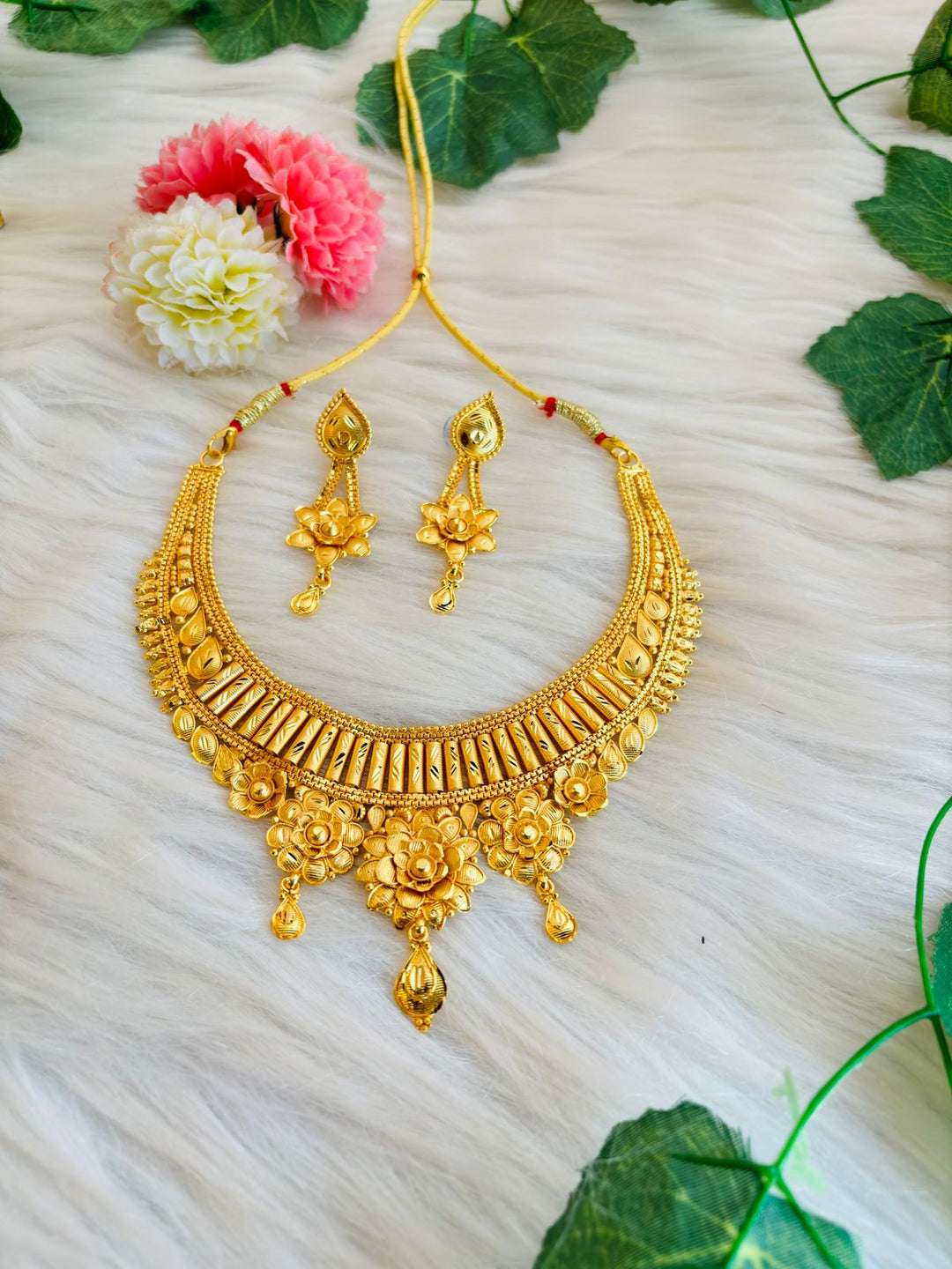 Treasure Trove- Gold Plated Necklace set