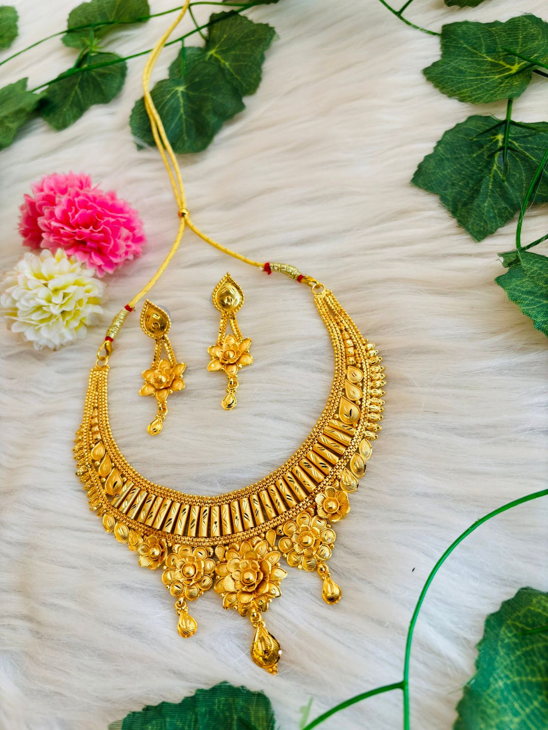 Treasure Trove- Gold Plated Necklace set