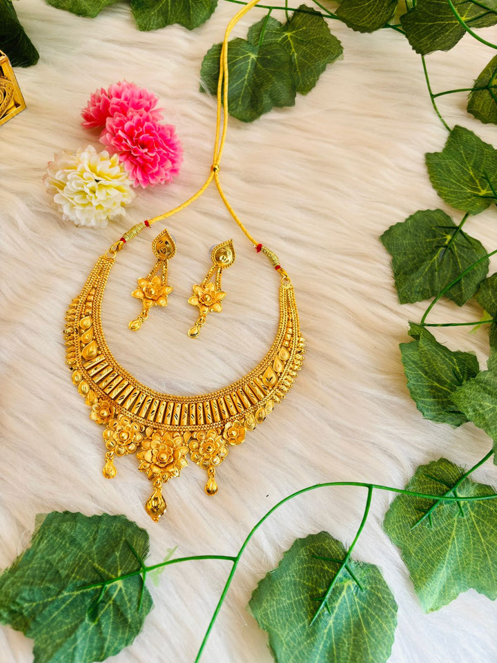 Treasure Trove- Gold Plated Necklace set